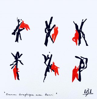 Danse graphique avec Henri (Michaux)