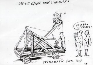 Pépé dans les orties