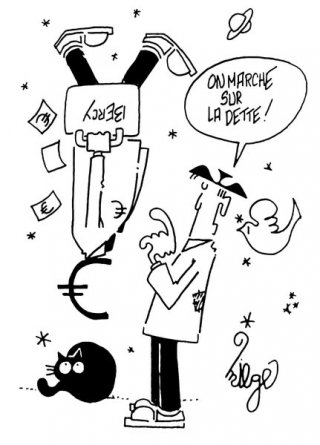 On marche sur la dette