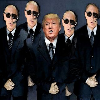 Trump et ses bodyguards