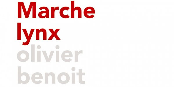 Marche Lynx : poésie, manifeste, hymne Marche Lynx : poésie, manifeste, hymne